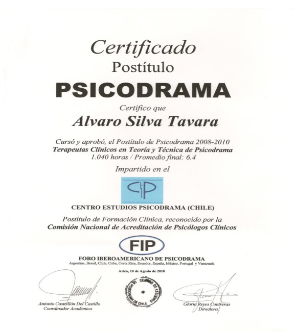 Post titulo en psicodrama Post titulo en psicodrama