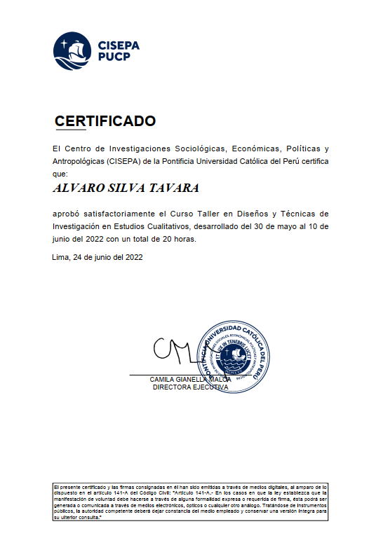 cisepa Investigación Cualitativa cisepa Investigación Cualitativa