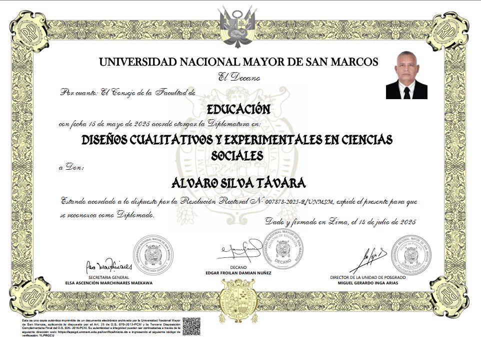 diploma cualitativa unmsm